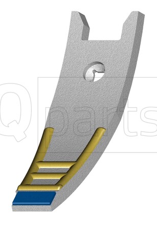 Scharspitze 0031 0984  80x15; Diamant / Hardface