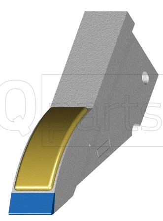 Grubberschar 87460071DH ECOLOTIGER ; DIAMANT/HARDFACE