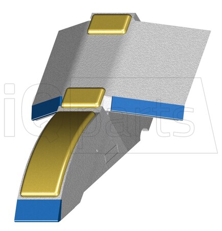 Soc double coeur 87460074DH ECOLOTIGER , DIAMANT/HARDFACE