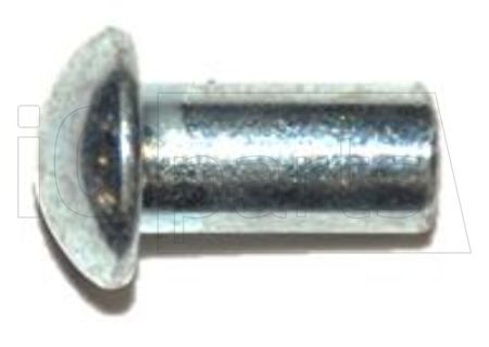 NIETE HALBRUNDN. 6X12 DIN660