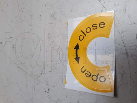 Aufkleber STEINSICHERUNGSZYLINDER