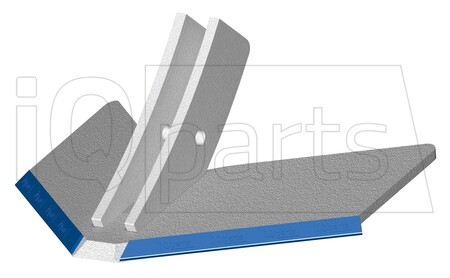 Flügelschare 506025 350 x 10 Diamant