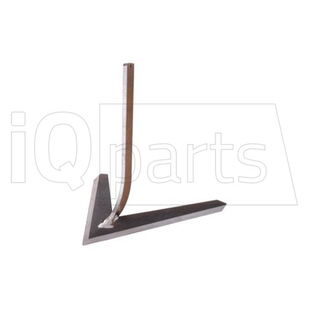 Gänsefußschar 405636 STIEL30X10 ; MIT SCHAR 360